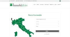 Desktop Screenshot of immobildesio.it